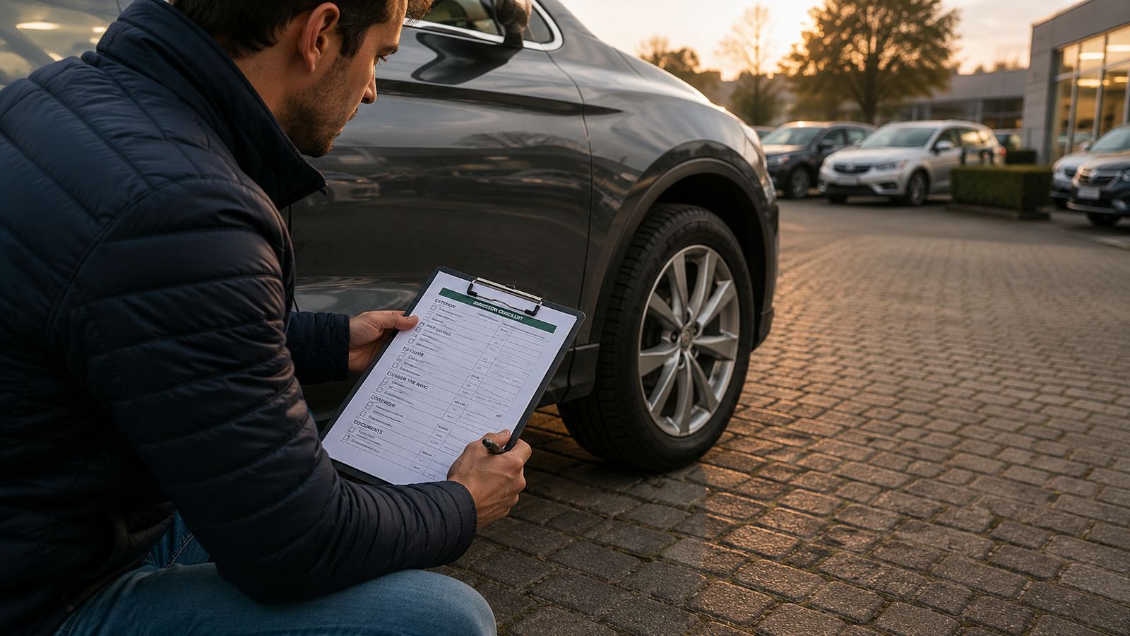The 15-point used-car inspection checklist